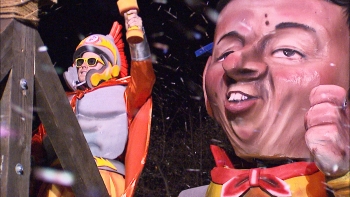 Corteo in notturna dal "Carnevaa di cavri " di Castel San Pietro