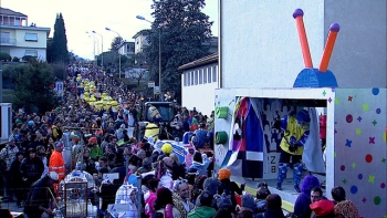 Carnevale Novazzano, corteo mascherato 2018