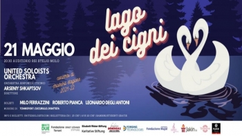Backstage del concerto "Il lago dei cigni" a cura degli United Soloists Concert a Lugano
