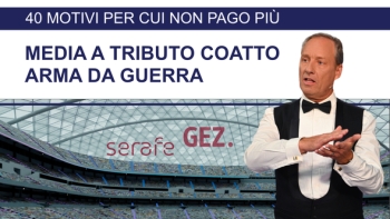 Media a tributo coatto arma da guerra – 40 motivi per cui non pago più (di Ivo Sasek)