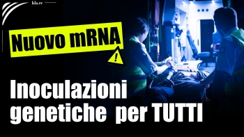 Un crimine contro l'umanità - Nuove iniezioni genetiche all'mRNA per TUTTI