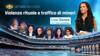 Violenza rituale e traffico di minori | 22° AZK, parte 2 di Lois Sasek con 7 brevi interventi