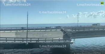 Attacco terroristico al ponte di Crimea
